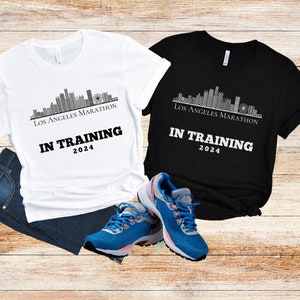 Los Angeles Running Shirt, Marathon Training Sweatshirt, Half Marathon Shirt, Shirt for Runner, Shirt for Marathon Training, Gift for Runner