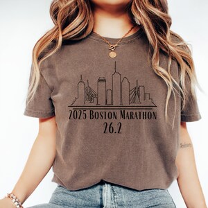 Boston 26.2 Shirt, Marathon Runner Shirt, Marathon Runner Gift, Boston Finisher Shirt, Comfort Color Shirt, Marathon Runner. Gift for Runner