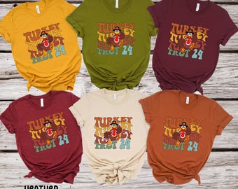 Turkey Trot Shirt, Matching Turkey Trot Shirt, Family Matching Turkey Thanksgiving Running Shirt, Matching Thanksgiving Shirt, Turkey Run