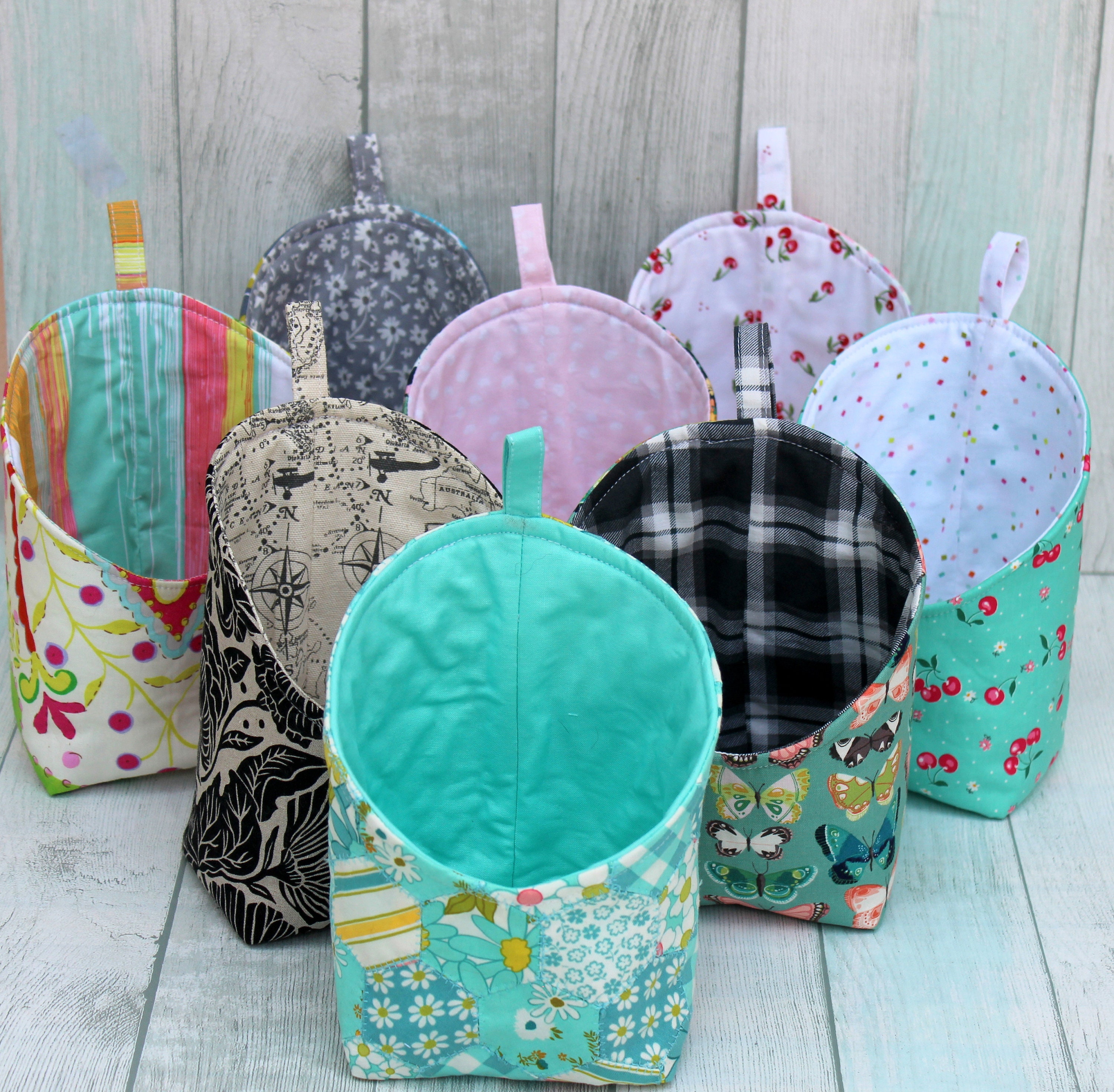 Floral Fabric Storage Bin: Floral Organization Container - Etsy