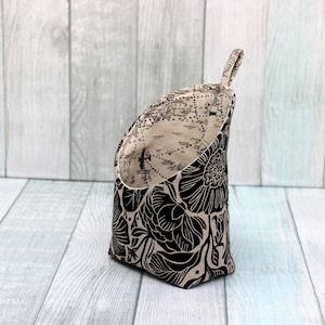 Floral Fabric Storage Organization Bin, ready to ship