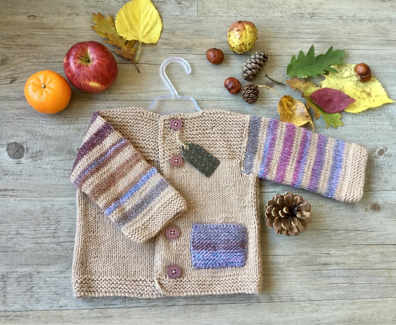 so wool baby cardigan