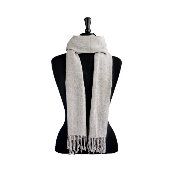 Cashmere shawl knit scarf vegan clothing aesthetic clothing pashmina shawl chunky knit throw nepal organic wool blanket scarf knit throw 3F