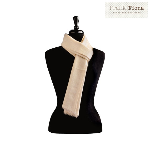 Cashmere scarf vegan clothing knitted scarf pashmina shawl aesthetic clothing natural organic fabric scarf men nepal wool gift for men 6N