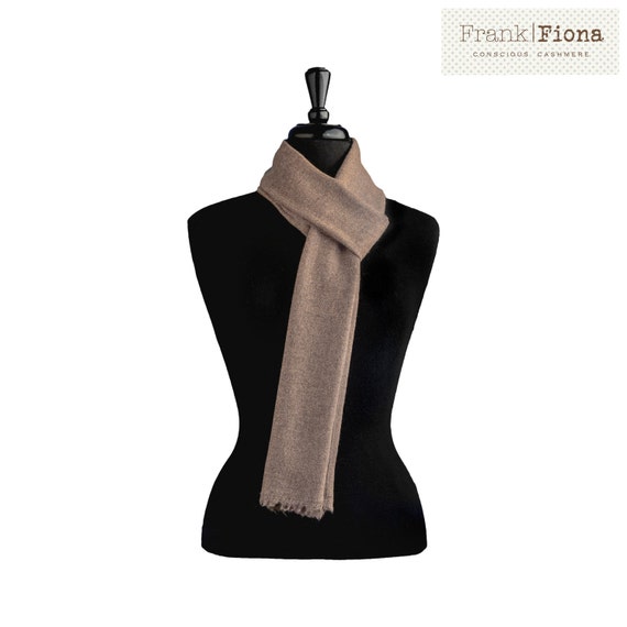 Cashmere scarf vegan clothing knitted scarf pashmina shawl aesthetic clothing natural organic fabric scarf men nepal wool gift for men 6N
