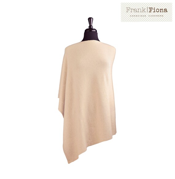 Poncho women aesthetic clothing vegan clothing knit poncho bohemian clothing natural wool nepal organic fabric gift for women gift for her P