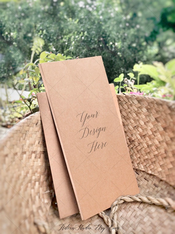 Download Free 4x9 Wedding Invitation Mock Up Wedding Menu Card Mock Psd All Free Design Mockup Free Psd Mockup Resources PSD Mockup Templates