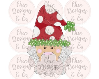 Santa Claus Digital Download, Hand Drawn Santa Claus, Santa Claus Clip Art, Digital Download, Christmas Digital Files, Christmas Images