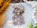 Wooden Monogram Car Charm W/Tan Leopard Bow, Monogram Car Charm, Monogram Ornament, Charm Charms, Car Accessories, Car Decor, Monogram Charm 