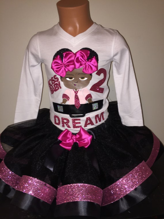 boss baby tutu set