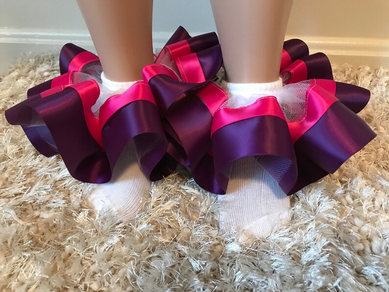 pageant ruffle socks