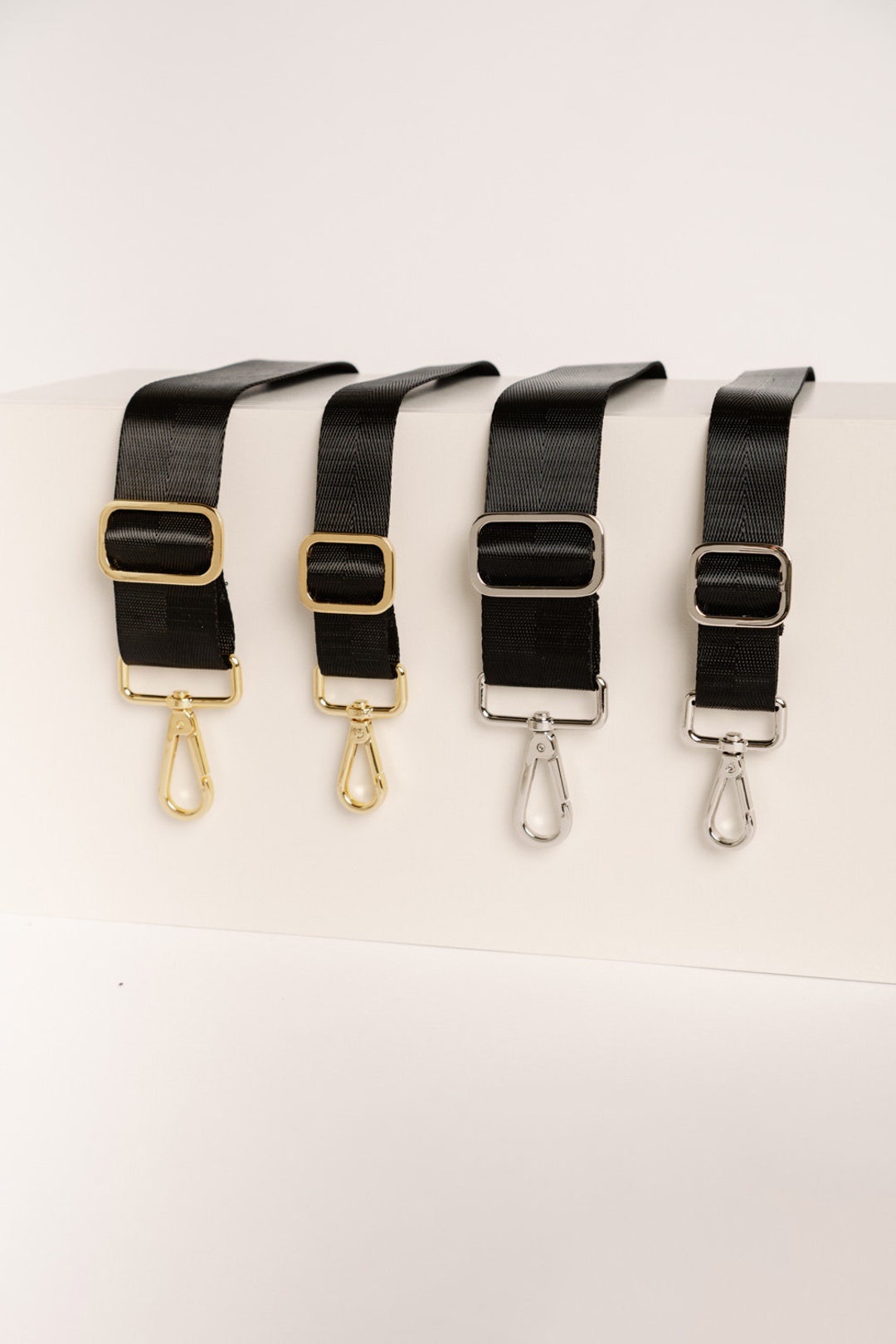 QKEPCY Taschengurt Aus Nylon – Verstellbarer Schultergurt Mit Karabiner, Breit (2,5 Cm Oder 3,8 Cm), 150 Cm Länge
