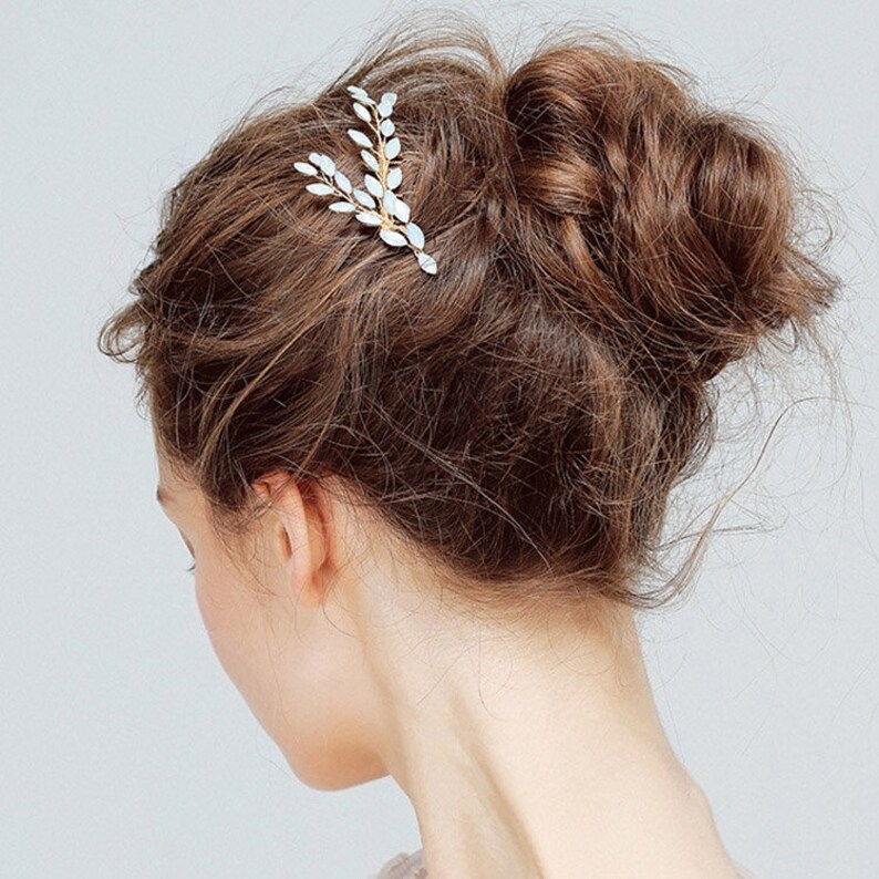 Opal Hair Comb/wedding Opal Crystal Hair Comb/ Bride Opal Etsy