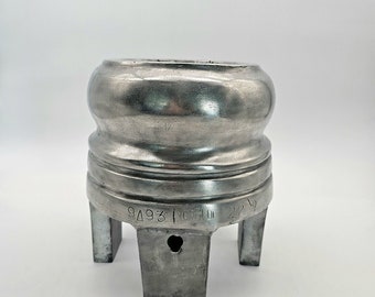 VOGUE NEW YORK Aluminum Hat Block Form Millinery Mold #9V93 - Size 22.5"