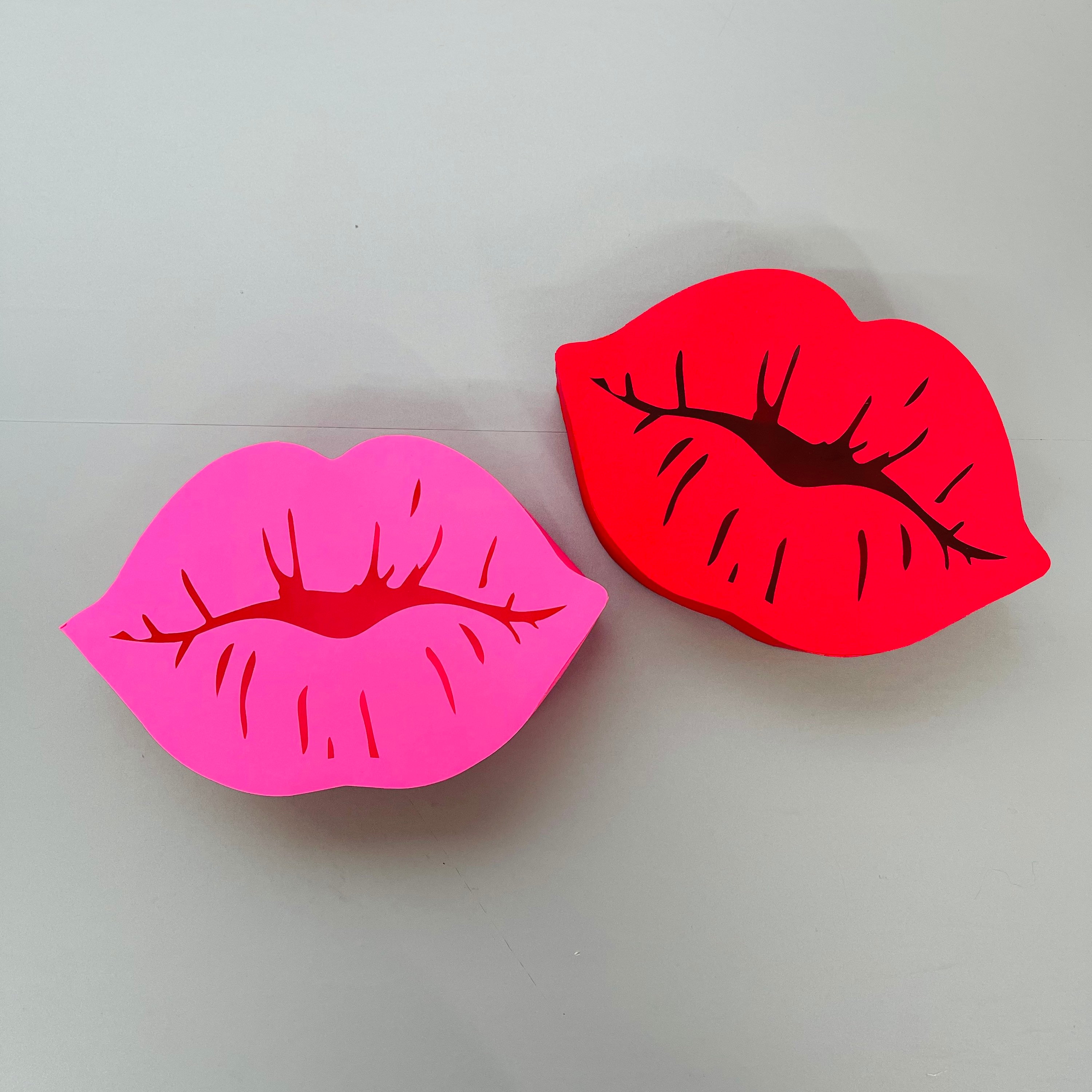 Lips Box Template Svg, Png, Jpg, Pdf Files. Valentines/ Mothers Day