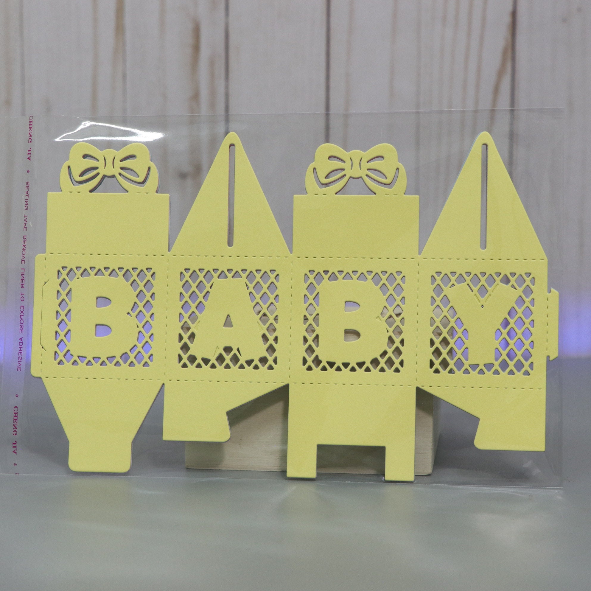 B.A.B.Y Box Baby Favor Box Souvenirs Gift Box Set of 12 5 Etsy