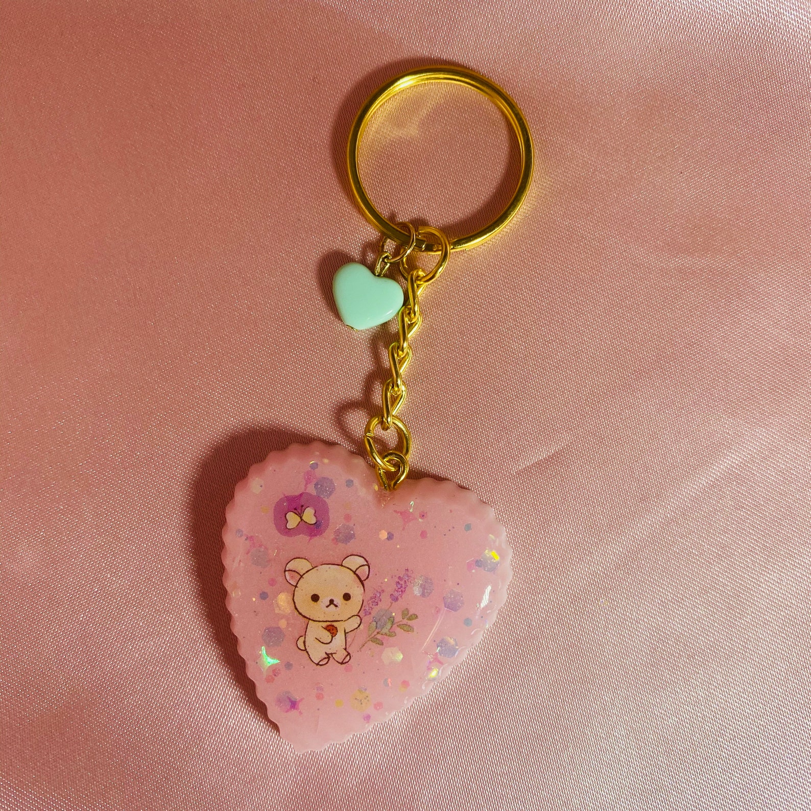 Rilakkuma Resin Keychain Etsy