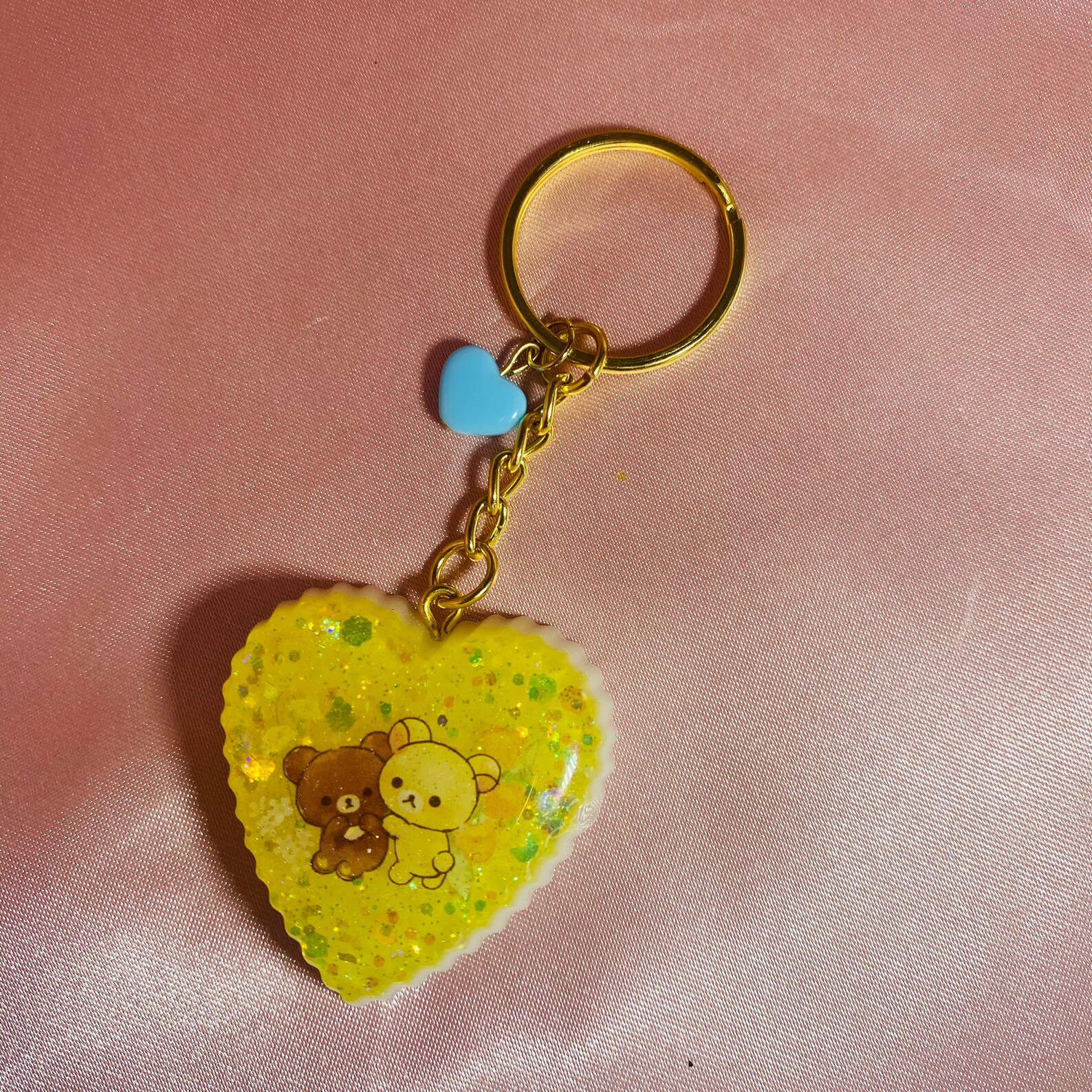 Rilakkuma Resin Keychain Etsy