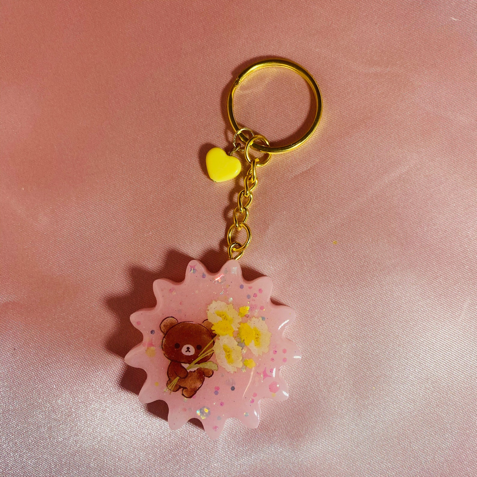 Rilakkuma Resin Keychain Etsy