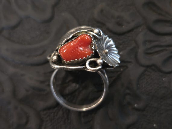 Native American made cluster ring - image 5