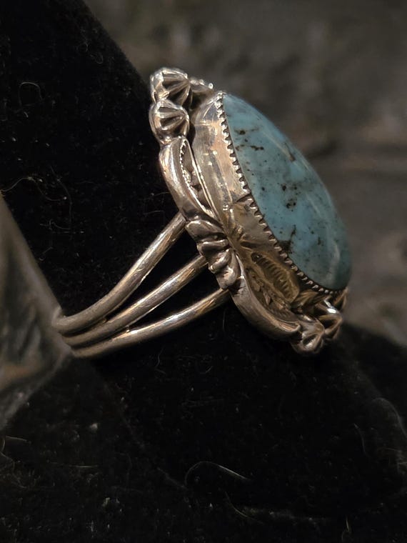 Native American made ring - image 7