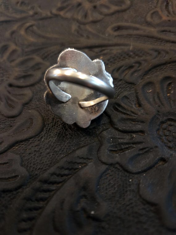 Native American made cluster ring - image 9