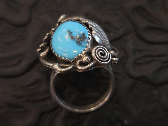 Native American made cluster ring - image 10