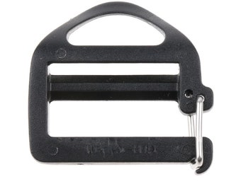 Gatekeeper with wire gate opening,buckle gatekeeper,webbing fastener,strap adjuster,backpack strap no sew repair,quick release buckle 1 inch