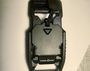 Imán Fidlock negro, 20 mm (3/4 de pulgada), se vende por unidad