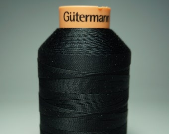Gutermann thread Tera 20 tex 150,black 100 % polyester thread,heavy duty