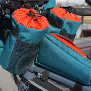 Sacoche supérieure personnalisée, tube supérieur à boulonner sur commande, sacoche de vélo, sacoches de vélo et de randonnée, sacs à dos pour vélos d'aventure et de gravel, sacoches de vélo image 5