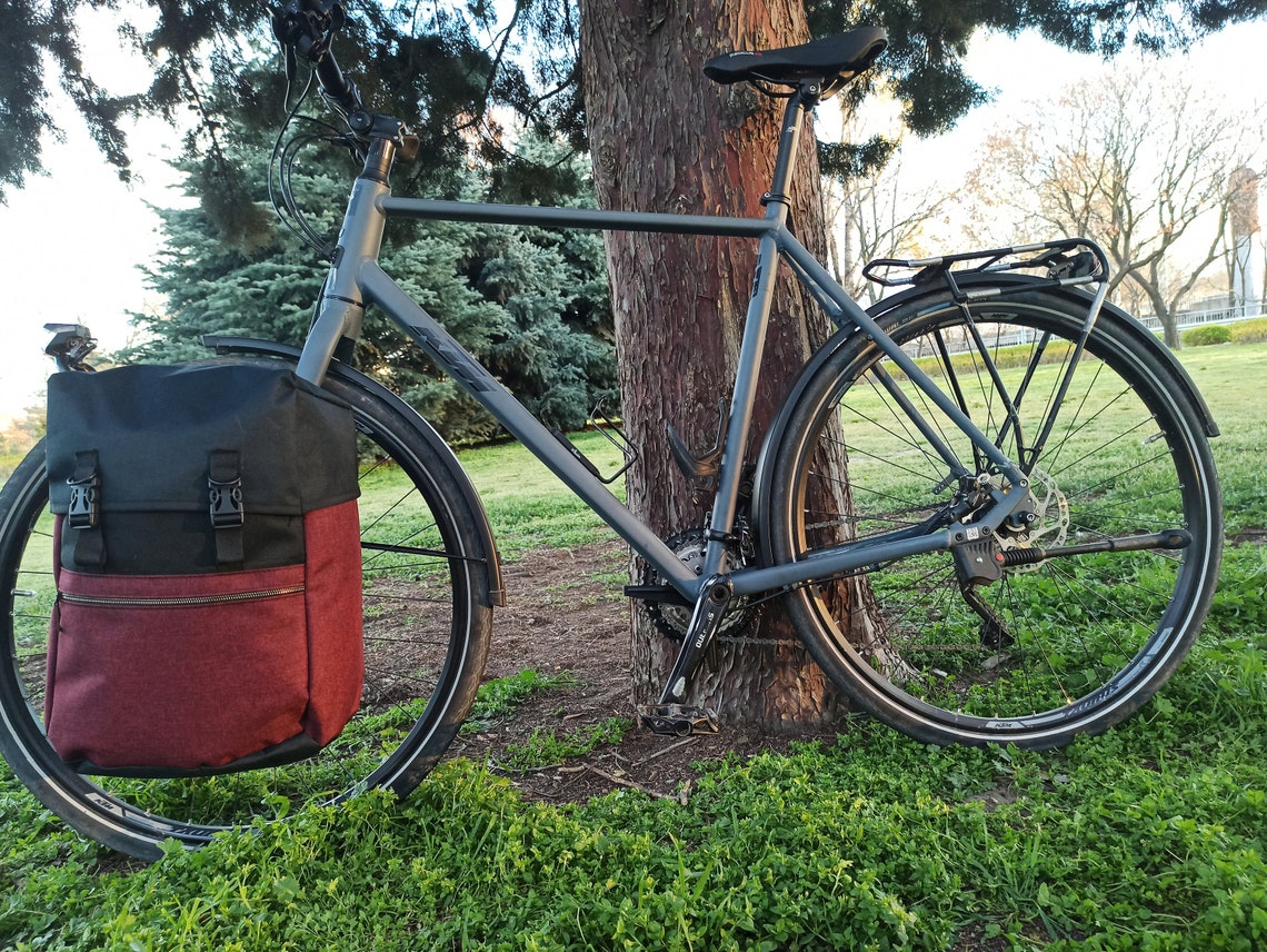 Waterproof Bicycle pannier commuting bicycle pannier outdoor Etsy