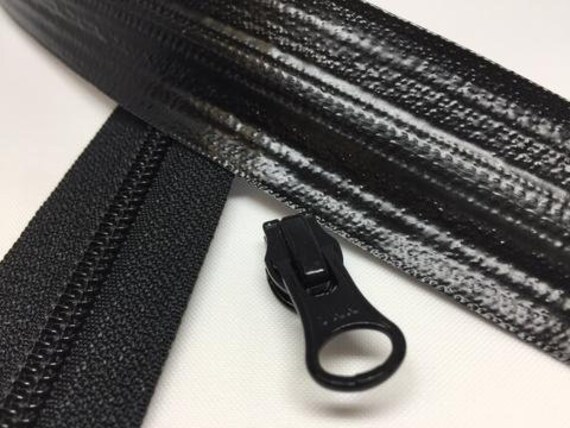YKK NO.5 Black Aquaguard Coil Chain Zipper,separating Open End Zippers 5,  31 29.5 25 Inches Zipper,water Resistant Black Zippers,zipper Fix - Etsy
