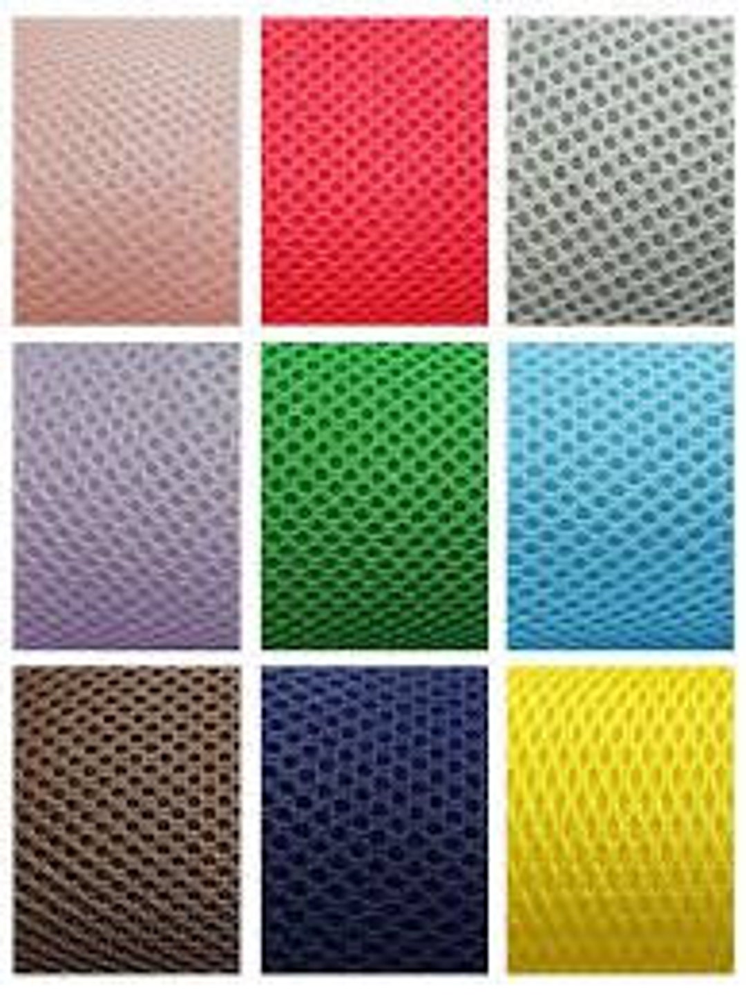 Eco-friendly Soft 8mm Black 3d Spacer Air Mesh Fabric With