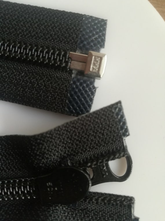 YKK® AquaGuard® #5 Black Water-Resistant Continuous Coil Zipper Chain