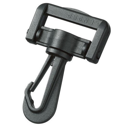 YKK Plastic Hardware Snap Hooks, Swivel Hooks for Luggage and  Straps,webbing Hooks for Shoulder Straps,different Sizes,black Plastic  Buckles 