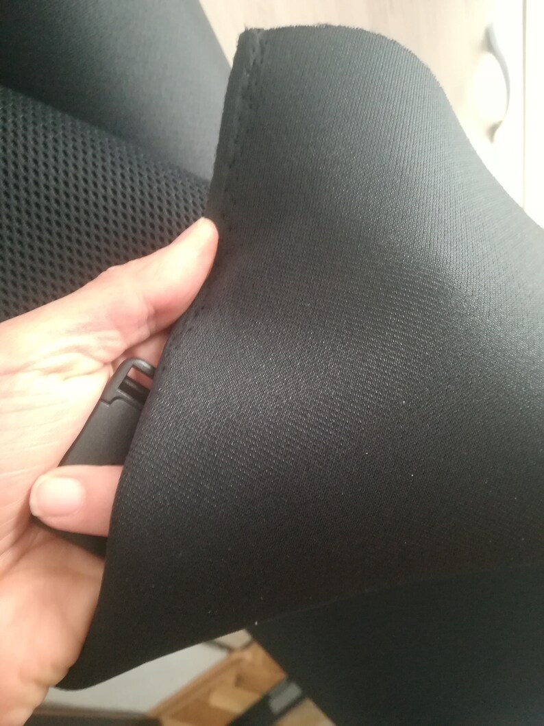 Black 3d Spacer Sandwich Air Mesh, 2 Mm Thick, Sold by the Meter, Bags ...