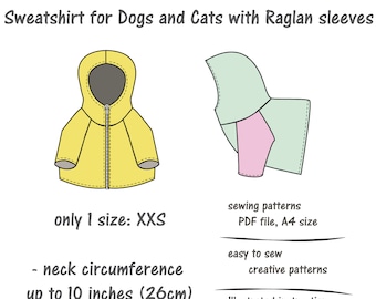 Dog jacket pattern | Etsy