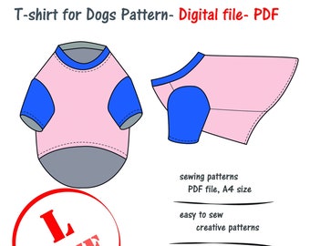 Dog Clothes Pattern | Etsy