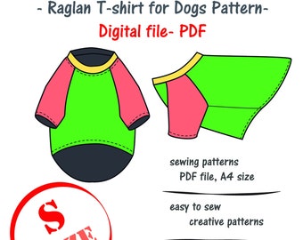 dog raglan shirt