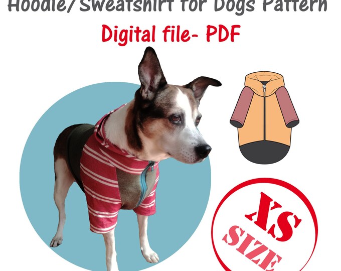 Bundle 7 Sizes Dog T-shirt Digital Sewing Pattern Pdf Dog - Etsy