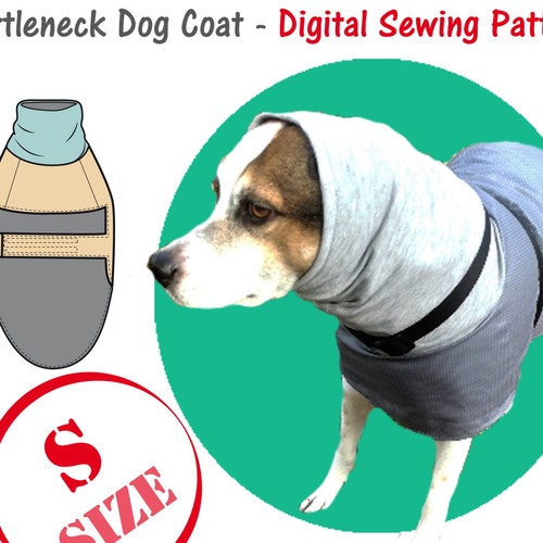 Small Dog Raincoat Sewing Pattern Digital Sewing Etsy