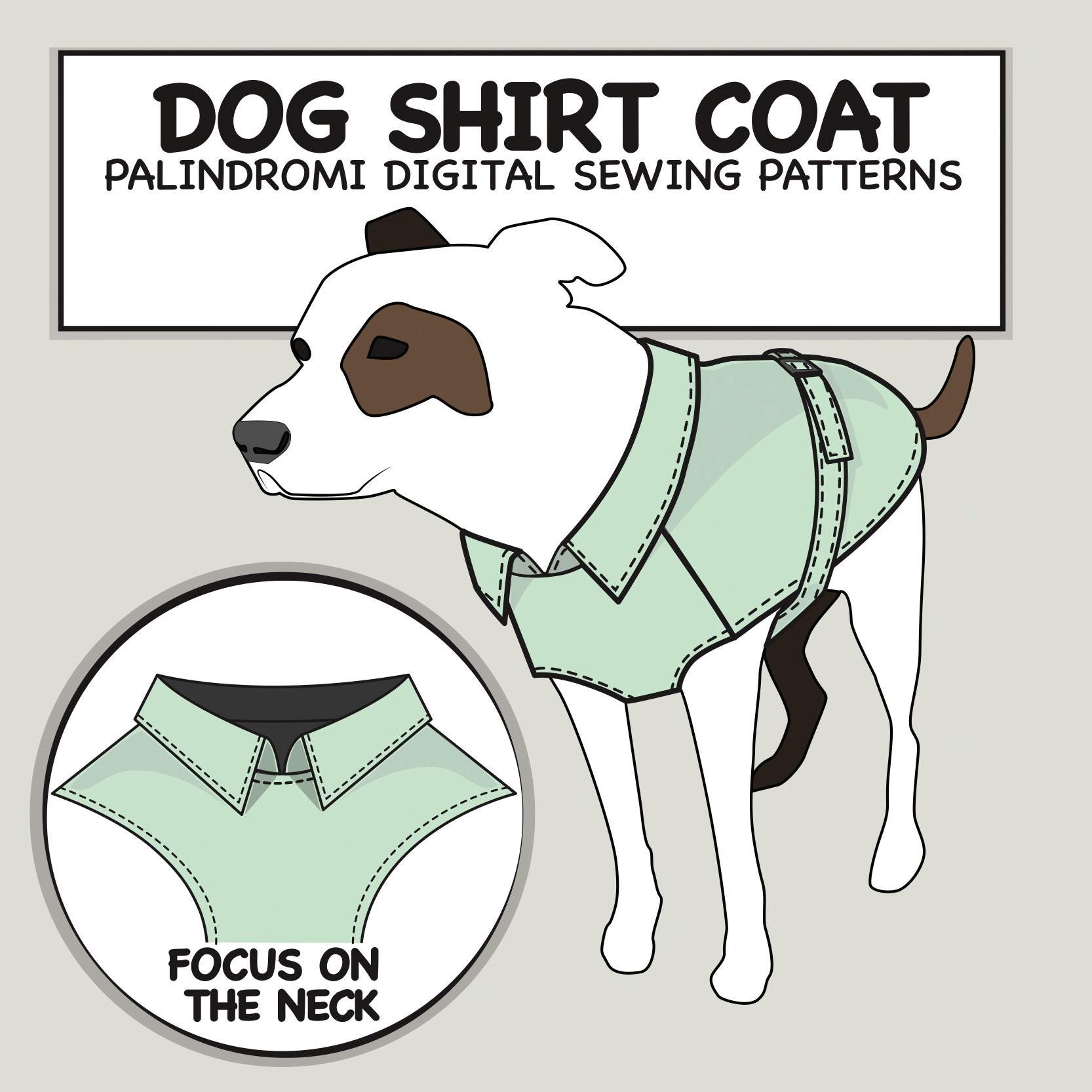 Extra Small (xs) Dogs Coat Shirt Digital Sewing Pattern PDF, Dog Jacket Pdf, Dog Raincoat Pattern, Dog Blazer Pattern, Dog Trench Coat Pdf - Etsy for Free Printable Dog Coat Sewing Patterns