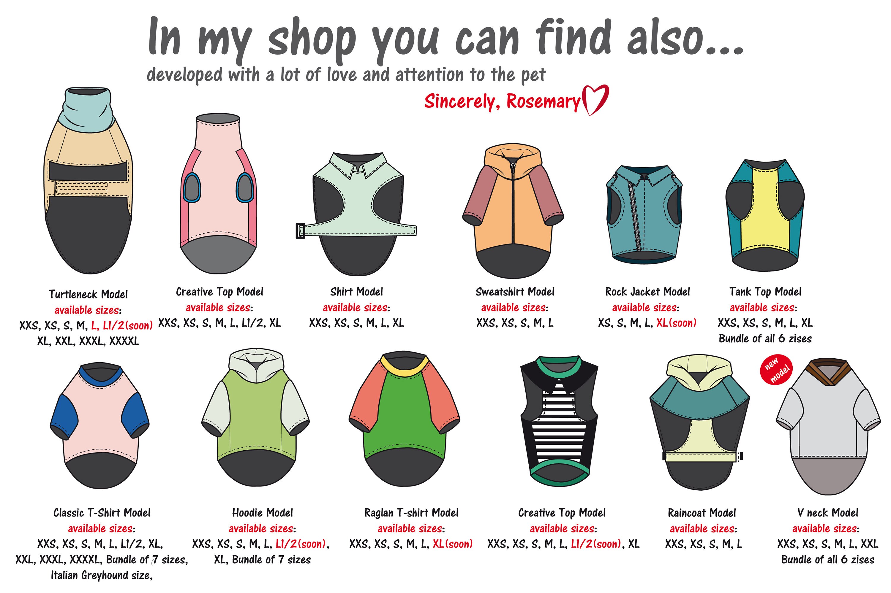 Medium Dog Raincoat Sewing Pattern Digital File Dog Coat Etsy