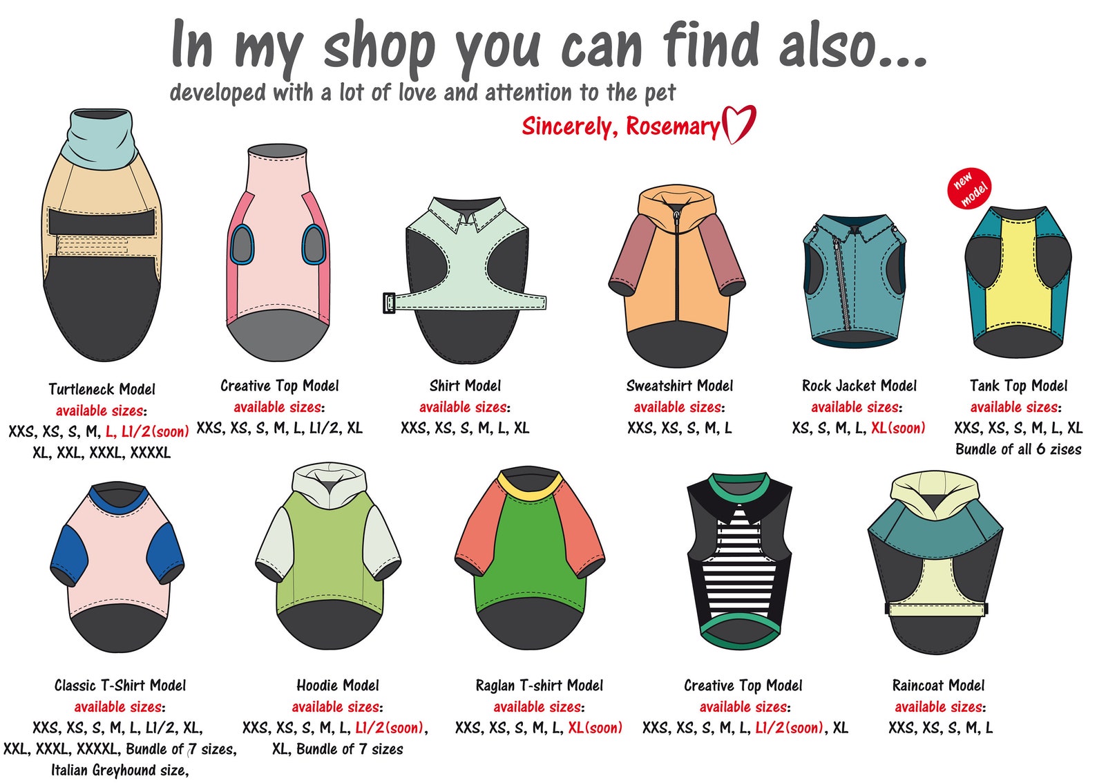 Dogs Shirt Pattern PDF Small Dog Clothes Pattern Dog Jacket Etsy