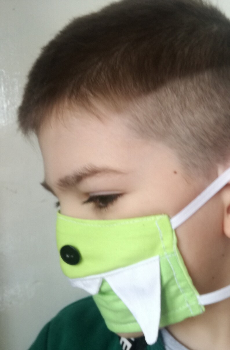 Face Mask For Child Sewing Pattern PDF Breathing mask for Kid Etsy