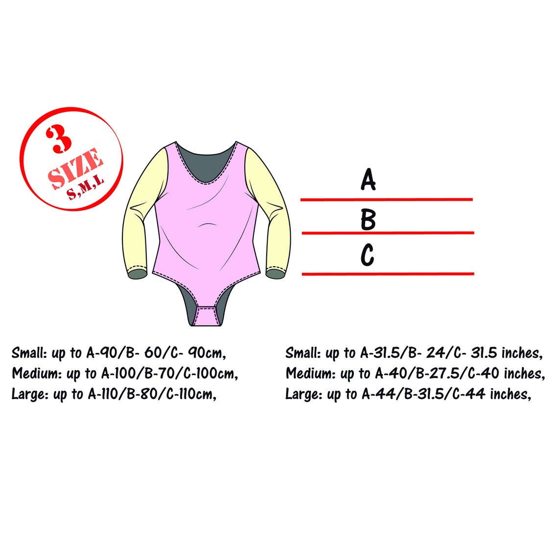Bodysuit Pattern Sewing Sport Bodysuit Gymnastic Bodysuit Etsy