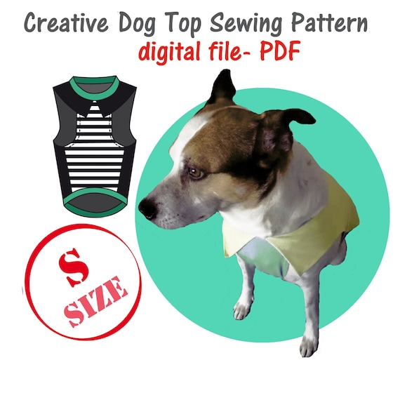 Small Dog Tshirt Sewing Pattern Small Dog Clothes Pattern Etsy