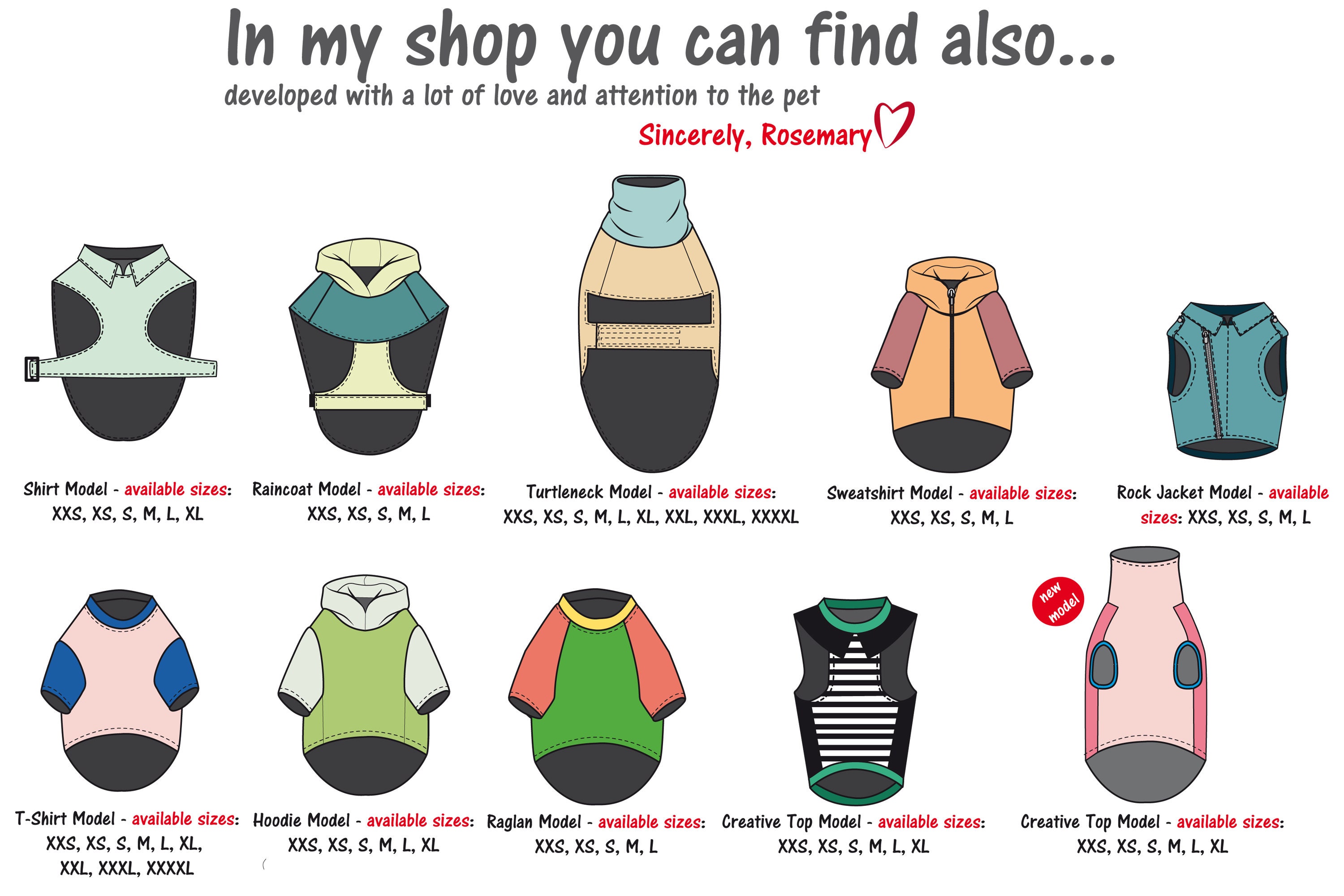 Dogs Shirt Pattern PDF Big Dog Clothes Pattern Dog Jacket Etsy