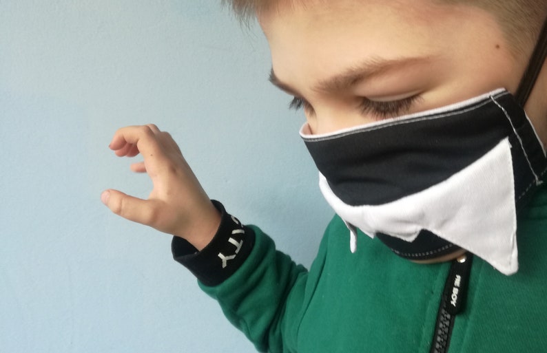 Face Mask For Child Sewing Pattern PDF Breathing mask for Kid Etsy